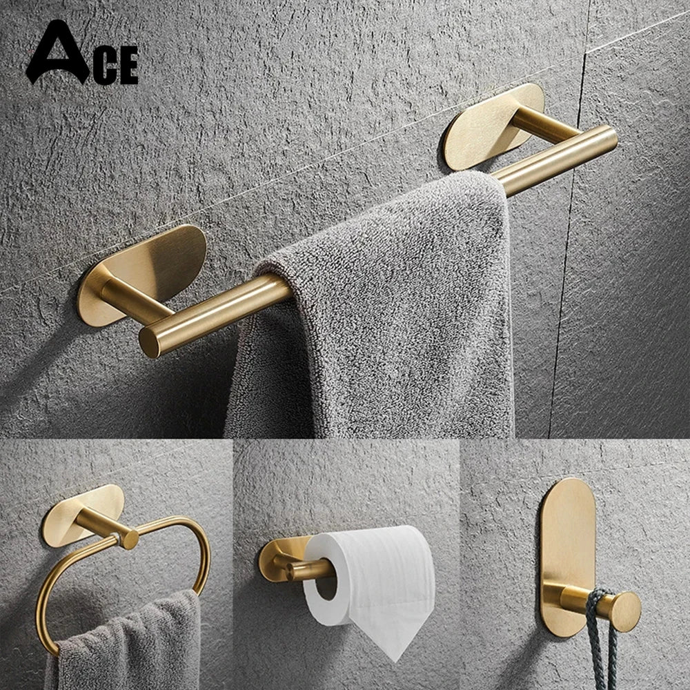 Bath Towel Bar - Stainless Steel Hardware Accessories Set