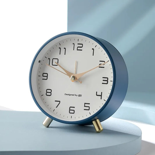 Nordic Luxury Metal Alarm Clock