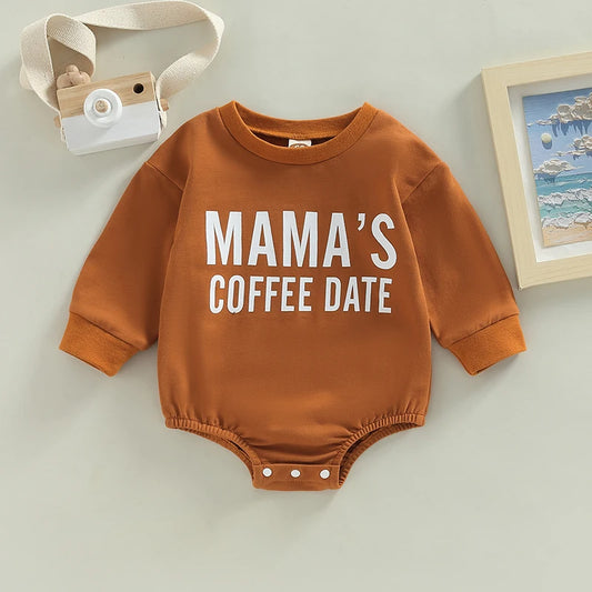 "Mama's Coffee Date" Long Sleeve Jumper