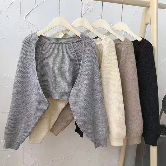 Women's Cardigan Sweater - Ultra Short