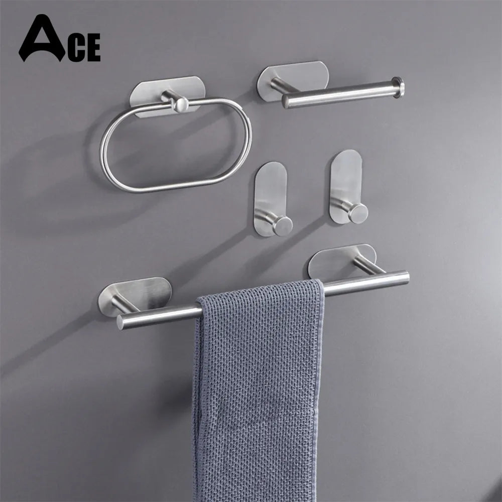 Bath Towel Bar - Stainless Steel Hardware Accessories Set