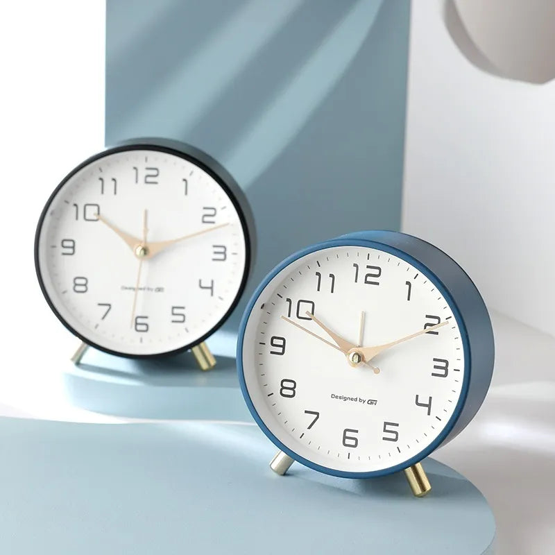 Nordic Luxury Metal Alarm Clock